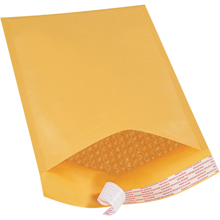 8 <span class='fraction'>1/2</span> x 14 <span class='fraction'>1/2</span>" Kraft (25 Pack) #3 Self-Seal Bubble Mailers
