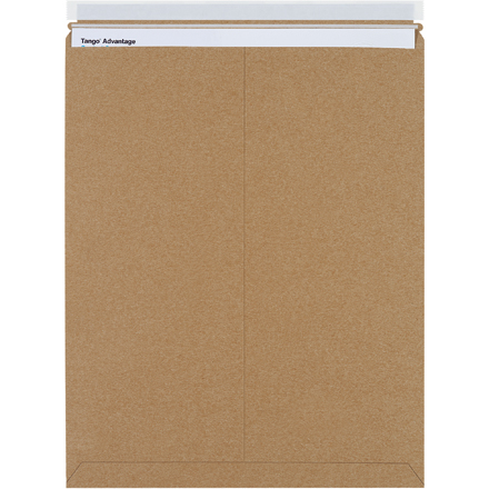 17 x 21" Kraft Self-Seal Stayflats Plus<span class='rtm'>®</span> Mailers